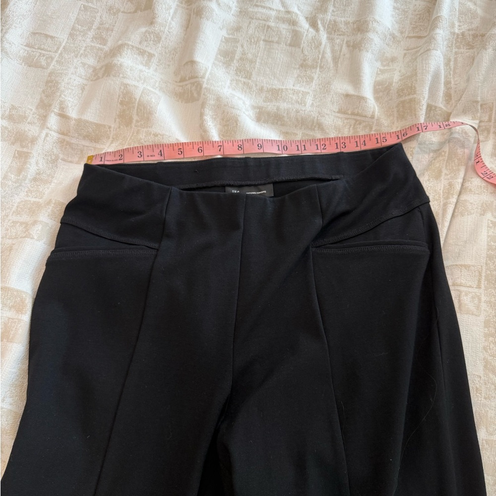 INC international concepts Black Flared wide leg Pants size 12 - Picture 8 of 10